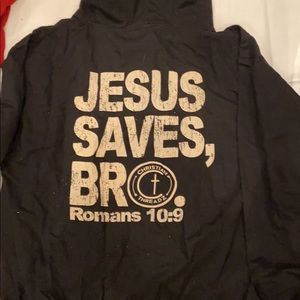 COPY - Faith based - Zip up sweater- new